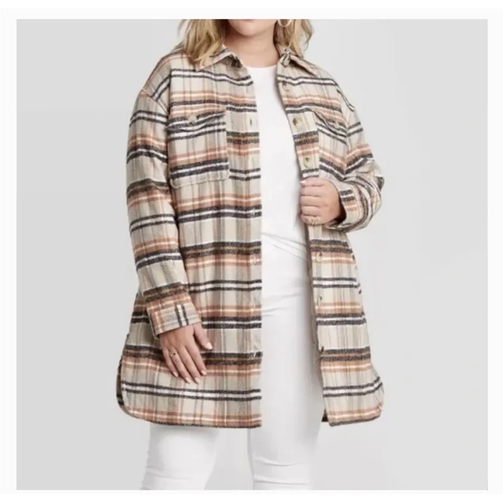 Universal Thread plaid shacket